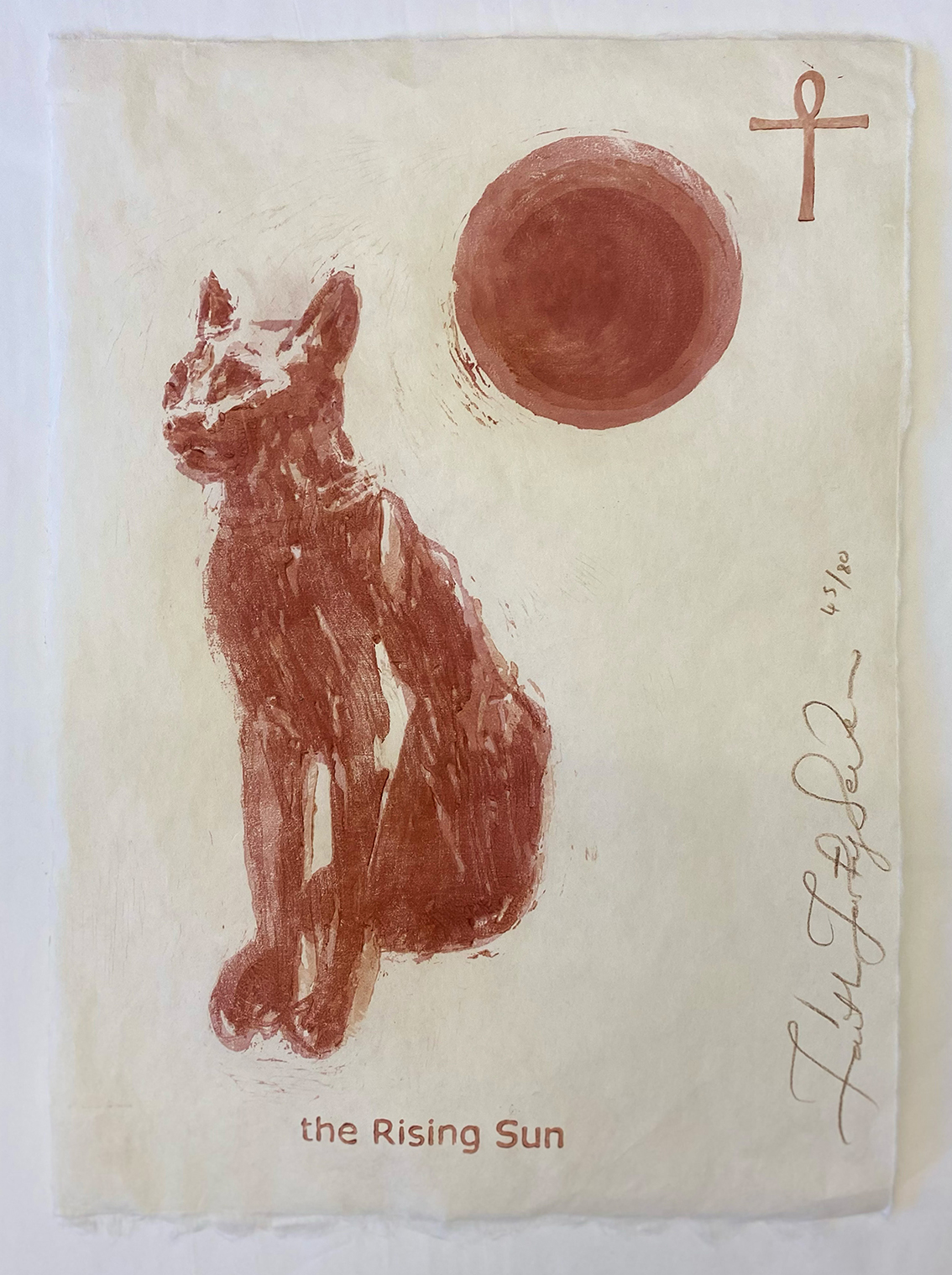 The Rising Sun print by FaithXLVII